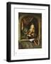 The Violonist at the Window-Gerard Dou-Framed Collectable Print