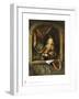 The Violonist at the Window-Gerard Dou-Framed Collectable Print