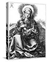The Virgin, 1527-Heinrich Aldegrever-Stretched Canvas