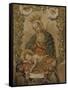 The Virgin Adoring the Christ Child with Two Saints, 18th century-Cuzco School-Framed Stretched Canvas