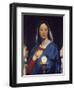 The Virgin Adoring the Host by Jean Auguste Dominique Ingres-null-Framed Giclee Print