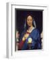 The Virgin Adoring the Host by Jean Auguste Dominique Ingres-null-Framed Giclee Print