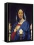 The Virgin Adoring the Host by Jean Auguste Dominique Ingres-null-Framed Stretched Canvas