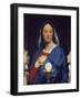 The Virgin Adoring the Host by Jean Auguste Dominique Ingres-null-Framed Giclee Print