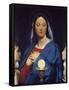 The Virgin Adoring the Host by Jean Auguste Dominique Ingres-null-Framed Stretched Canvas