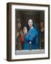 The Virgin Adoring the Host-Jean-Auguste-Dominique Ingres-Framed Premium Giclee Print