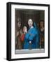 The Virgin Adoring the Host-Jean-Auguste-Dominique Ingres-Framed Premium Giclee Print