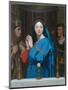 The Virgin Adoring the Host-Jean-Auguste-Dominique Ingres-Mounted Premium Giclee Print