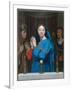 The Virgin Adoring the Host-Jean-Auguste-Dominique Ingres-Framed Giclee Print