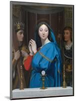 The Virgin Adoring the Host-Jean-Auguste-Dominique Ingres-Mounted Giclee Print