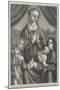 The Virgin Adoring the Infant Saviour-Domenico Ghirlandaio-Mounted Giclee Print