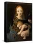 The Virgin and Child, 1480-Giovanni Antonio Boltraffio-Framed Stretched Canvas