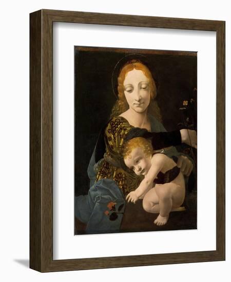 The Virgin and Child, 1480-Giovanni Antonio Boltraffio-Framed Giclee Print