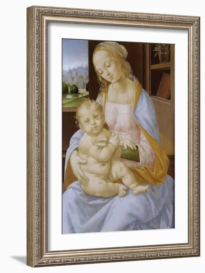 The Virgin and Child, 15th-16th Century-Lorenzo di Credi-Framed Giclee Print