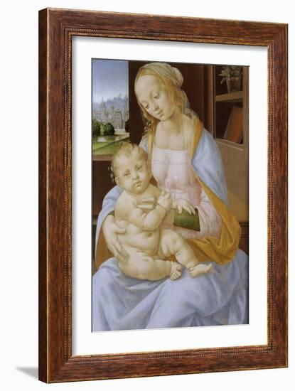 The Virgin and Child, 15th-16th Century-Lorenzo di Credi-Framed Giclee Print