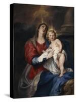 The Virgin and Child, 1628-Sir Anthony Van Dyck-Stretched Canvas