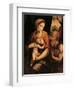 The Virgin and Child Adored by St Jerome-Luis De morales-Framed Giclee Print