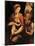 The Virgin and Child Adored by St Jerome-Luis De morales-Mounted Giclee Print