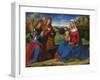 The Virgin and Child Adored by Two Angels, C. 1505-Andrea Previtali-Framed Giclee Print