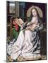 The Virgin and Child before a Firescreen, 1440-Robert Campin-Mounted Giclee Print