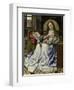 The Virgin and Child before a Firescreen, C. 1440-Robert Campin-Framed Giclee Print