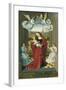 The Virgin and Child Between Angels-null-Framed Giclee Print