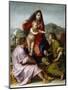 The Virgin and Child between Saint Matthew and an Angel, 1522.-Andrea del Sarto-Mounted Giclee Print