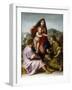 The Virgin and Child between Saint Matthew and an Angel, 1522.-Andrea del Sarto-Framed Giclee Print