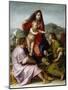 The Virgin and Child between Saint Matthew and an Angel, 1522.-Andrea del Sarto-Mounted Giclee Print