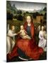 The Virgin and Child between two Angels, 1480-1490-Hans Memling-Mounted Giclee Print