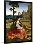 The Virgin and Child by a Fountain-Bernard van Orley-Framed Giclee Print