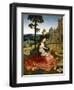 The Virgin and Child by a Fountain-Bernard van Orley-Framed Premium Giclee Print