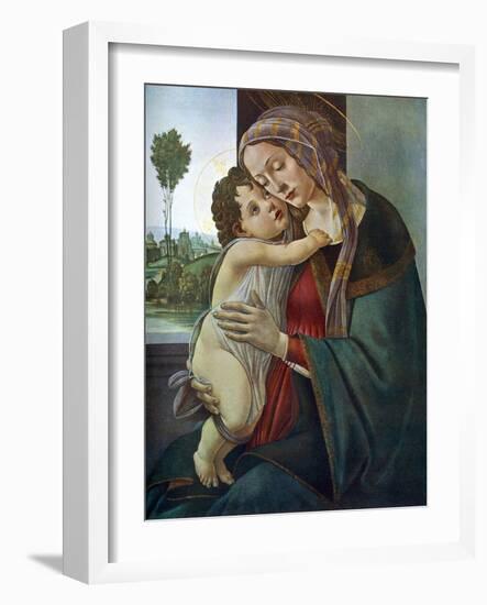 The Virgin and Child, C1475-1500-Sandro Botticelli-Framed Giclee Print