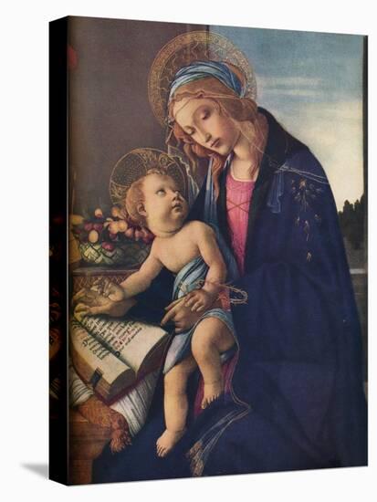 'The Virgin and Child', c1480, (1936)-Sandro Botticelli-Stretched Canvas