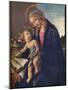 'The Virgin and Child', c1480, (1936)-Sandro Botticelli-Mounted Giclee Print