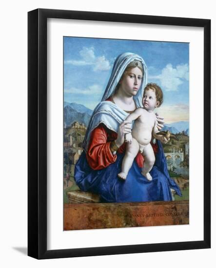 The Virgin and Child, C1505-Giovanni Battista Cima Da Conegliano-Framed Giclee Print