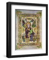 The Virgin and Child, C800 Ad-null-Framed Giclee Print