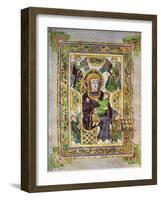 The Virgin and Child, C800 Ad-null-Framed Giclee Print