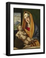 The Virgin and Child, Ca 1483-Alvise Vivarini-Framed Giclee Print