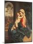 The Virgin and Child Embracing-Giovanni Battista Salvi da Sassoferrato-Mounted Premium Giclee Print