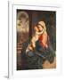 The Virgin and Child Embracing-Giovanni Battista Salvi da Sassoferrato-Framed Giclee Print