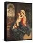 The Virgin and Child Embracing-Giovanni Battista Salvi da Sassoferrato-Framed Stretched Canvas
