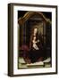 The Virgin and Child Enthroned, 16th Century-Adriaen Isenbrandt-Framed Giclee Print