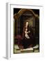 The Virgin and Child Enthroned, 16th Century-Adriaen Isenbrandt-Framed Giclee Print