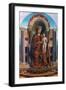 The Virgin and Child Enthroned, C1475-1485-Giovanni Bellini-Framed Giclee Print