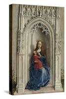 The Virgin and Child Enthroned, Ca. 1433-Rogier van der Weyden-Stretched Canvas