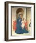 The Virgin and Child Enthroned, Detail of the Madonna Delle Ombre, 1450-Fra Angelico-Framed Giclee Print