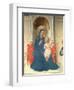 The Virgin and Child Enthroned, Detail of the Madonna Delle Ombre, 1450-Fra Angelico-Framed Giclee Print