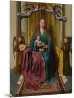 The Virgin and Child Enthroned, with Four Angels, C. 1495-Quentin Massys-Mounted Giclee Print