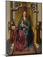 The Virgin and Child Enthroned, with Four Angels, C. 1495-Quentin Massys-Mounted Giclee Print